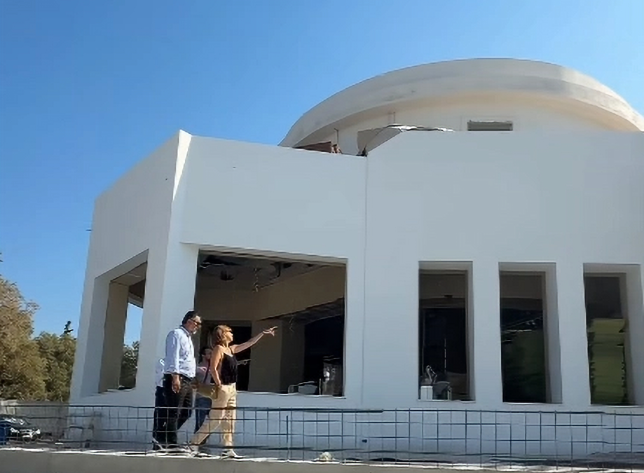 Προχωρούν οι εργασίες ανακαίνισης στο Στρογγυλό του Φλοίσβου – Αυτοψία του δημάρχου Παλαιού Φαλήρου